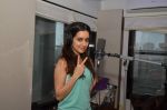 Shraddha Kapoor snapped singing a song for ABCD - Any Body Can Dance - 2 on 23rd June 2015